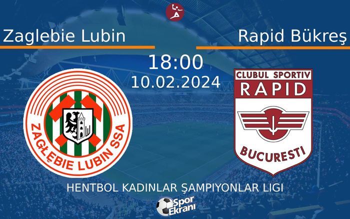 10 Şubat 2024 Zaglebie Lubin vs Rapid Bükreş maçı Hangi Kanalda Saat Kaçta Yayınlanacak? 10 Şubat 2024 Zaglebie Lubin vs Rapid Bükreş maçı Hangi Kanalda Saat Kaçta Yayınlanacak?