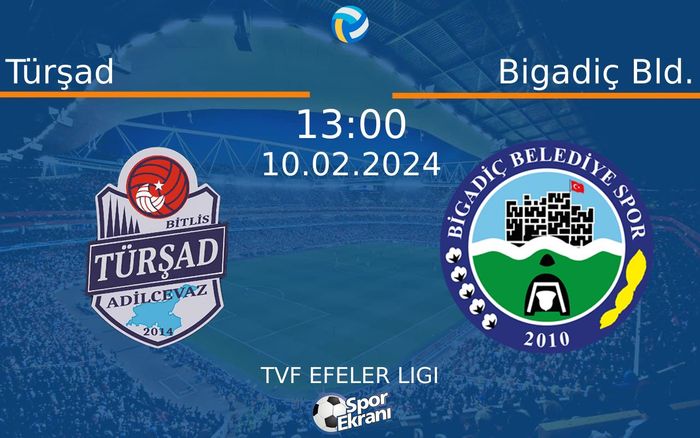 10 Şubat 2024 Türşad vs Bigadiç Bld. maçı Hangi Kanalda Saat Kaçta Yayınlanacak?