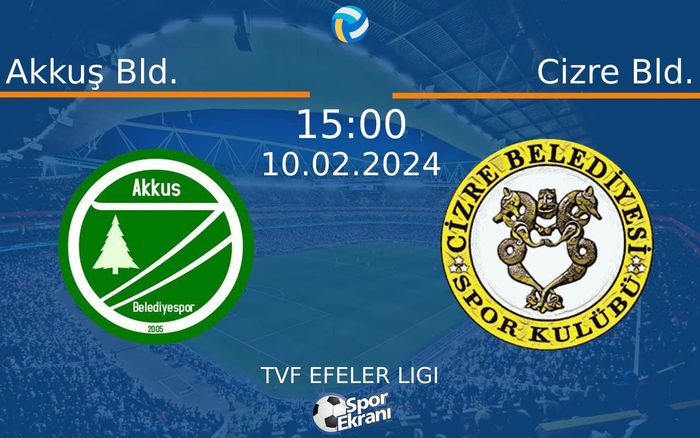 10 Şubat 2024 Akkuş Bld. vs Cizre Bld. maçı Hangi Kanalda Saat Kaçta Yayınlanacak?