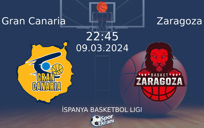 09 Mart 2024 Gran Canaria vs Zaragoza maçı Hangi Kanalda Saat Kaçta Yayınlanacak? 09 Mart 2024 Gran Canaria vs Zaragoza maçı Hangi Kanalda Saat Kaçta Yayınlanacak?