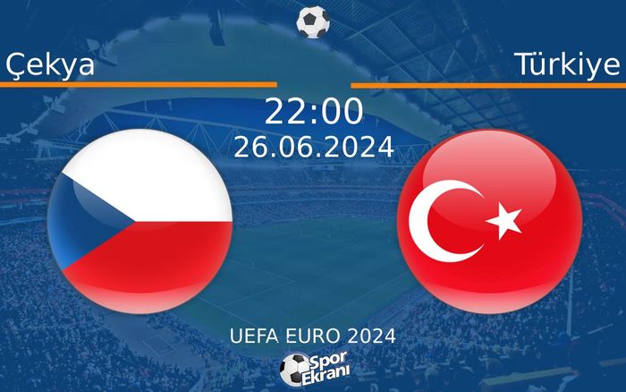 26 Haziran 2024 Çekya vs Türkiye maçı Hangi Kanalda Saat Kaçta Yayınlanacak? 26 Haziran 2024 Çekya vs Türkiye maçı Hangi Kanalda Saat Kaçta Yayınlanacak?