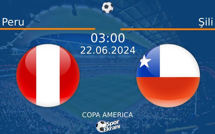 22 Haziran 2024 Peru vs Şili maçı Hangi Kanalda Saat Kaçta Yayınlanacak? 22 Haziran 2024 Peru vs Şili maçı Hangi Kanalda Saat Kaçta Yayınlanacak?