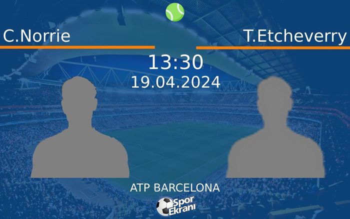 19 Nisan 2024 C.Norrie vs T.Etcheverry maçı Hangi Kanalda Saat Kaçta Yayınlanacak? 19 Nisan 2024 C.Norrie vs T.Etcheverry maçı Hangi Kanalda Saat Kaçta Yayınlanacak?