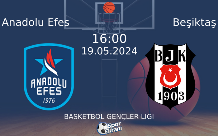 19 Mayıs 2024 Anadolu Efes vs Beşiktaş maçı Hangi Kanalda Saat Kaçta Yayınlanacak? 19 Mayıs 2024 Anadolu Efes vs Beşiktaş maçı Hangi Kanalda Saat Kaçta Yayınlanacak?