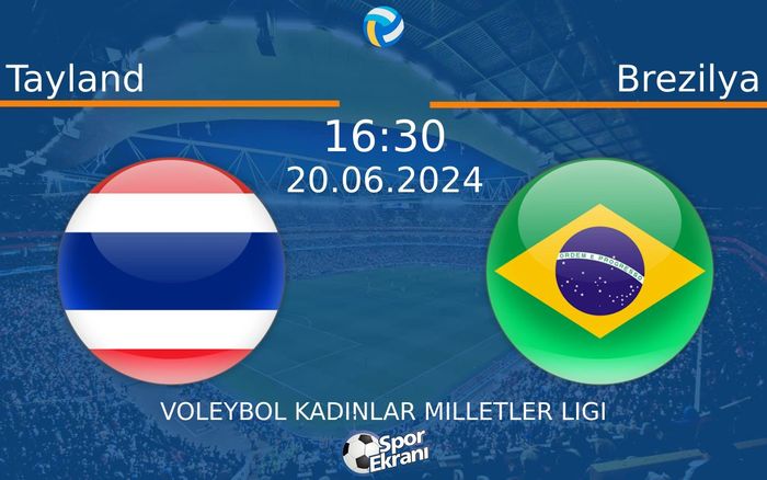 20 Haziran 2024 Tayland vs Brezilya maçı Hangi Kanalda Saat Kaçta Yayınlanacak?