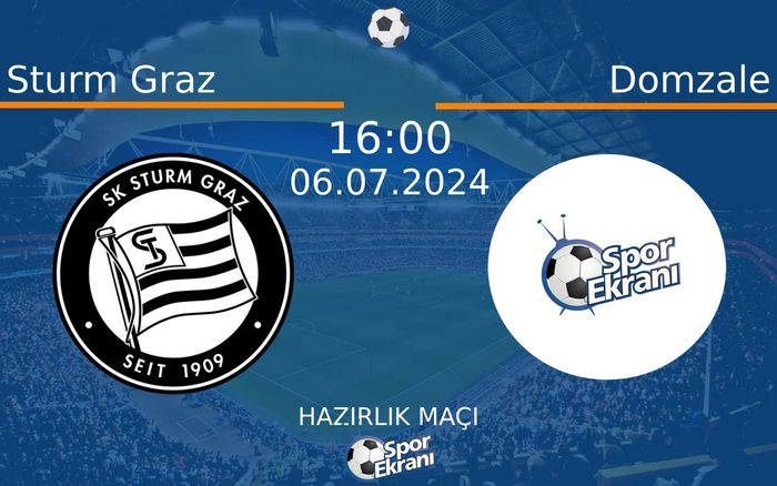 06 Temmuz 2024 Sturm Graz vs Domzale maçı Hangi Kanalda Saat Kaçta Yayınlanacak? 06 Temmuz 2024 Sturm Graz vs Domzale maçı Hangi Kanalda Saat Kaçta Yayınlanacak?
