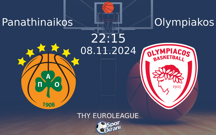 08 Kasım 2024 Panathinaikos vs Olympiakos maçı Hangi Kanalda Saat Kaçta Yayınlanacak? 08 Kasım 2024 Panathinaikos vs Olympiakos maçı Hangi Kanalda Saat Kaçta Yayınlanacak?