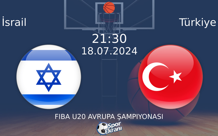 18 Temmuz 2024 İsrail vs Türkiye maçı Hangi Kanalda Saat Kaçta Yayınlanacak? 18 Temmuz 2024 İsrail vs Türkiye maçı Hangi Kanalda Saat Kaçta Yayınlanacak?