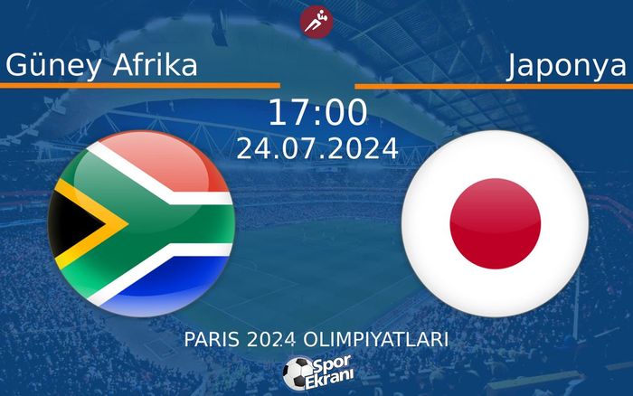 24 Temmuz 2024 Güney Afrika vs Japonya maçı Hangi Kanalda Saat Kaçta Yayınlanacak?