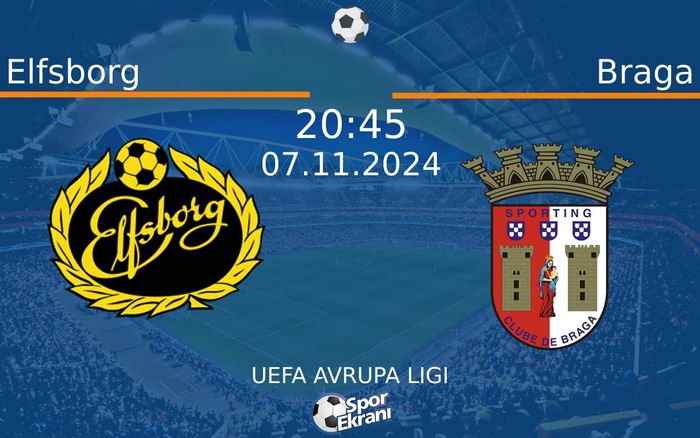 07 Kasım 2024 Elfsborg vs Braga maçı Hangi Kanalda Saat Kaçta Yayınlanacak?
