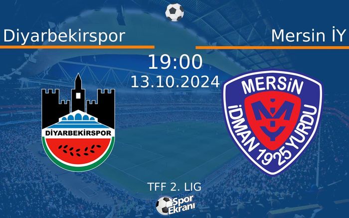 13 Ekim 2024 Diyarbekirspor vs Mersin İY maçı Hangi Kanalda Saat Kaçta Yayınlanacak? 13 Ekim 2024 Diyarbekirspor vs Mersin İY maçı Hangi Kanalda Saat Kaçta Yayınlanacak?