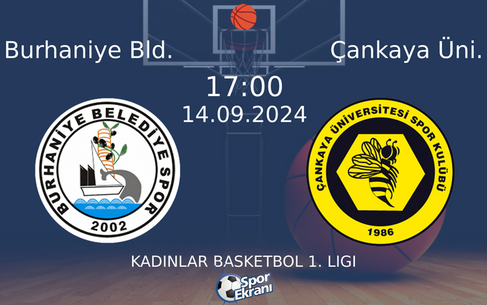 14 Eylül 2024 Burhaniye Bld. vs Çankaya Üni. maçı Hangi Kanalda Saat Kaçta Yayınlanacak?