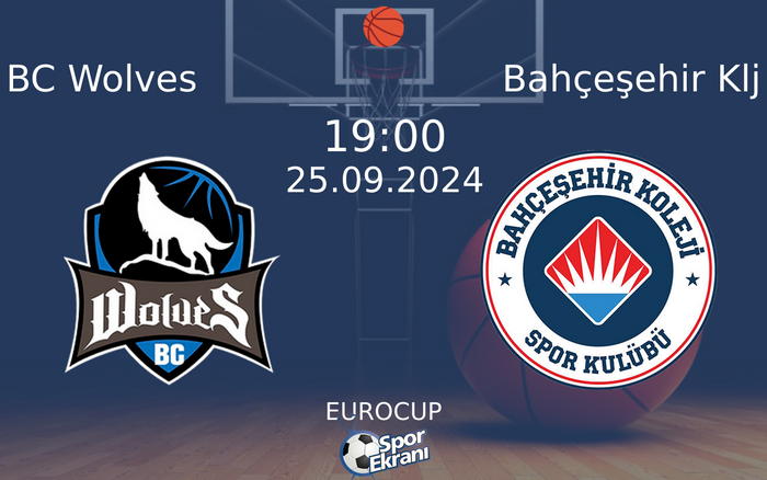 25 Eylül 2024 BC Wolves vs Bahçeşehir Klj maçı Hangi Kanalda Saat Kaçta Yayınlanacak? 25 Eylül 2024 BC Wolves vs Bahçeşehir Klj maçı Hangi Kanalda Saat Kaçta Yayınlanacak?