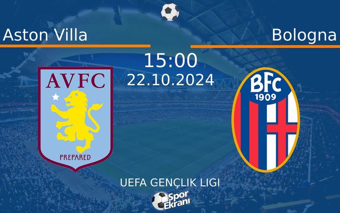 22 Ekim 2024 Aston Villa vs Bologna maçı Hangi Kanalda Saat Kaçta Yayınlanacak? 22 Ekim 2024 Aston Villa vs Bologna maçı Hangi Kanalda Saat Kaçta Yayınlanacak?