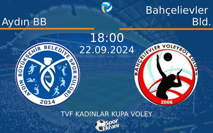 22 Eylül 2024 Aydın BB vs Bahçelievler Bld. maçı Hangi Kanalda Saat Kaçta Yayınlanacak? 22 Eylül 2024 Aydın BB vs Bahçelievler Bld. maçı Hangi Kanalda Saat Kaçta Yayınlanacak?