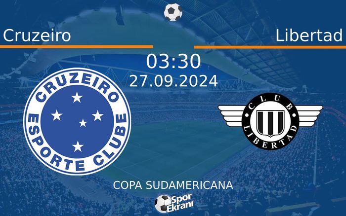 27 Eylül 2024 Cruzeiro vs Libertad maçı Hangi Kanalda Saat Kaçta Yayınlanacak? 27 Eylül 2024 Cruzeiro vs Libertad maçı Hangi Kanalda Saat Kaçta Yayınlanacak?