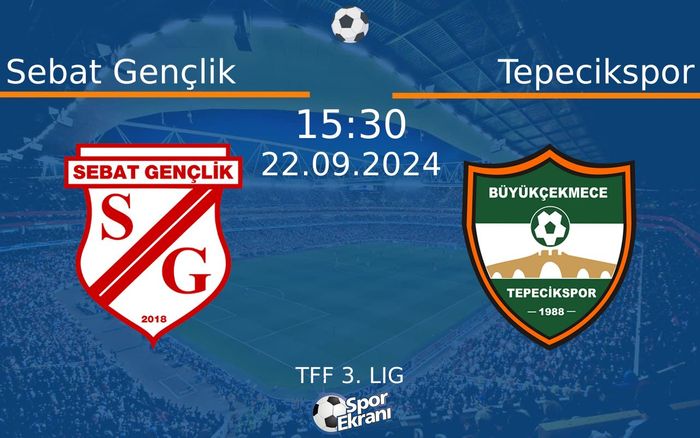 22 Eylül 2024 Sebat Gençlik vs Tepecikspor maçı Hangi Kanalda Saat Kaçta Yayınlanacak?