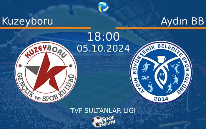 05 Ekim 2024 Kuzeyboru vs Aydın BB maçı Hangi Kanalda Saat Kaçta Yayınlanacak?