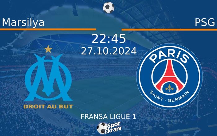 27 Ekim 2024 Marsilya vs PSG maçı Hangi Kanalda Saat Kaçta Yayınlanacak? 27 Ekim 2024 Marsilya vs PSG maçı Hangi Kanalda Saat Kaçta Yayınlanacak?