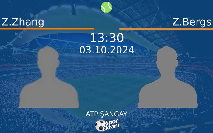 03 Ekim 2024 Z.Zhang vs Z.Bergs maçı Hangi Kanalda Saat Kaçta Yayınlanacak?