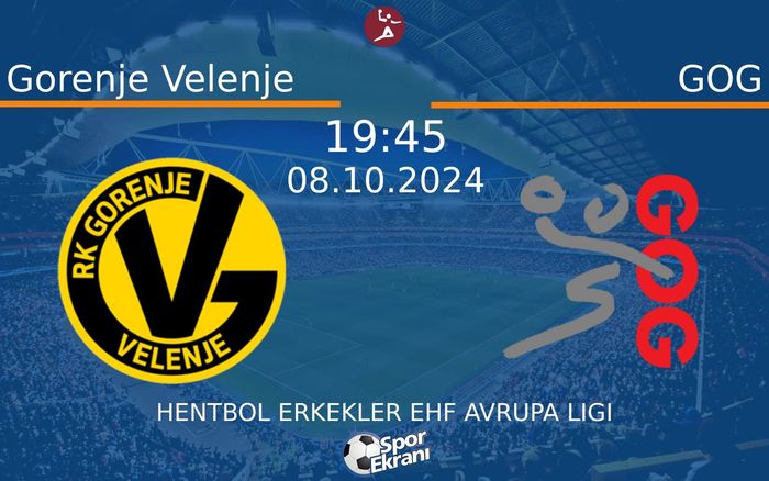 08 Ekim 2024 Gorenje Velenje vs GOG maçı Hangi Kanalda Saat Kaçta Yayınlanacak? 08 Ekim 2024 Gorenje Velenje vs GOG maçı Hangi Kanalda Saat Kaçta Yayınlanacak?