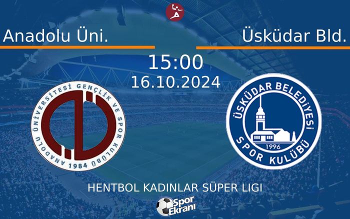 16 Ekim 2024 Anadolu Üni. vs Üsküdar Bld. maçı Hangi Kanalda Saat Kaçta Yayınlanacak? 16 Ekim 2024 Anadolu Üni. vs Üsküdar Bld. maçı Hangi Kanalda Saat Kaçta Yayınlanacak?