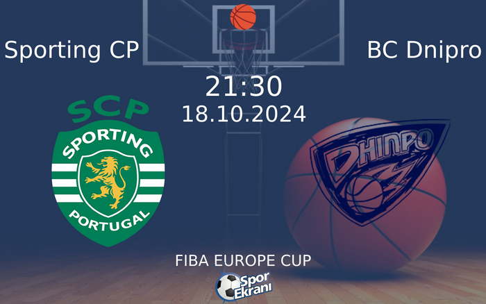 18 Ekim 2024 Sporting CP vs BC Dnipro maçı Hangi Kanalda Saat Kaçta Yayınlanacak? 18 Ekim 2024 Sporting CP vs BC Dnipro maçı Hangi Kanalda Saat Kaçta Yayınlanacak?