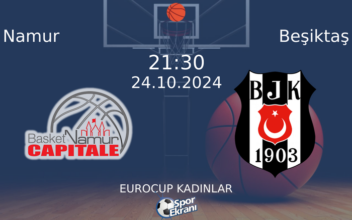24 Ekim 2024 Namur vs Beşiktaş maçı Hangi Kanalda Saat Kaçta Yayınlanacak?