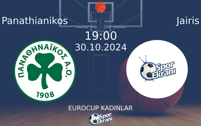 30 Ekim 2024 Panathianikos vs Jairis maçı Hangi Kanalda Saat Kaçta Yayınlanacak?