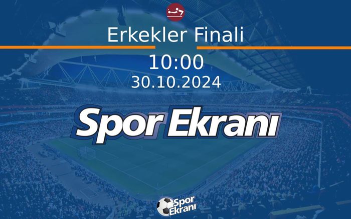 30 Ekim 2024 Masa Tenisi Süper Kupa - Erkekler Finali  Hangi Kanalda Saat Kaçta Yayınlanacak?