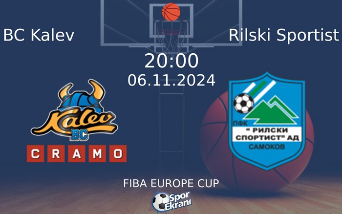 06 Kasım 2024 BC Kalev vs Rilski Sportist maçı Hangi Kanalda Saat Kaçta Yayınlanacak? 06 Kasım 2024 BC Kalev vs Rilski Sportist maçı Hangi Kanalda Saat Kaçta Yayınlanacak?