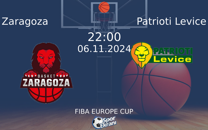 06 Kasım 2024 Zaragoza vs Patrioti Levice maçı Hangi Kanalda Saat Kaçta Yayınlanacak?