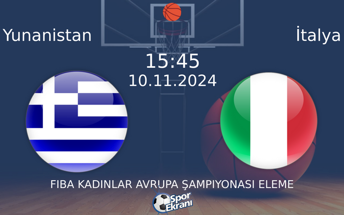 10 Kasım 2024 Yunanistan vs İtalya maçı Hangi Kanalda Saat Kaçta Yayınlanacak?
