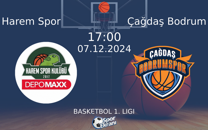 07 Aralık 2024 Harem Spor vs Çağdaş Bodrum maçı Hangi Kanalda Saat Kaçta Yayınlanacak?