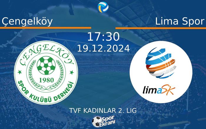 19 Aralık 2024 Çengelköy vs Lima Spor maçı Hangi Kanalda Saat Kaçta Yayınlanacak? 19 Aralık 2024 Çengelköy vs Lima Spor maçı Hangi Kanalda Saat Kaçta Yayınlanacak?