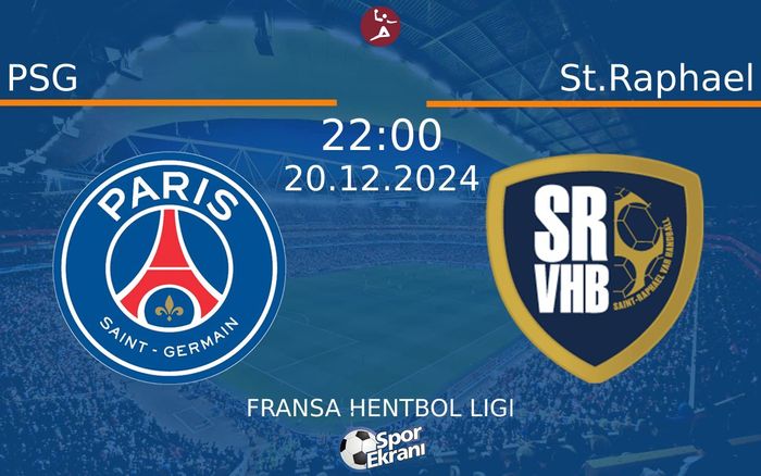 20 Aralık 2024 PSG vs St.Raphael maçı Hangi Kanalda Saat Kaçta Yayınlanacak?