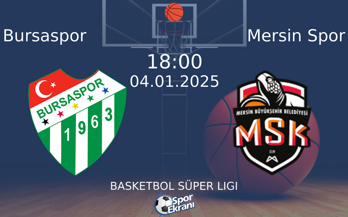 04 Ocak 2025 Bursaspor vs Mersin Spor maçı Hangi Kanalda Saat Kaçta Yayınlanacak?