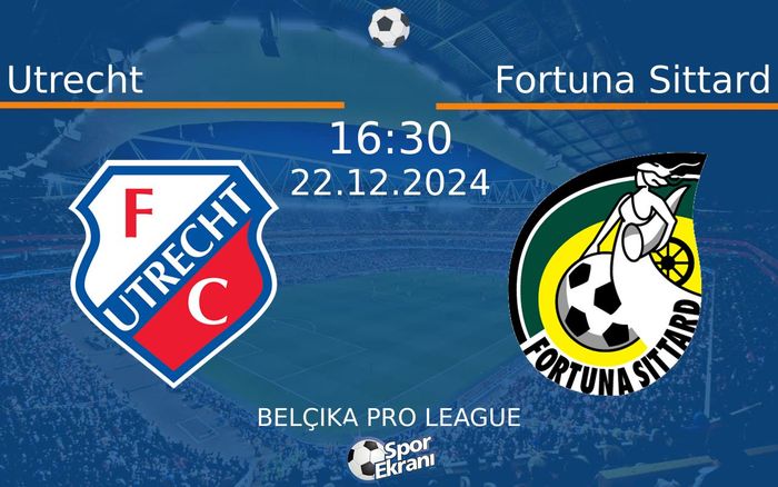 22 Aralık 2024 Utrecht vs Fortuna Sittard maçı Hangi Kanalda Saat Kaçta Yayınlanacak? 22 Aralık 2024 Utrecht vs Fortuna Sittard maçı Hangi Kanalda Saat Kaçta Yayınlanacak?