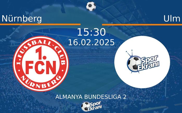 16 Şubat 2025 Nürnberg vs Ulm maçı Hangi Kanalda Saat Kaçta Yayınlanacak? 16 Şubat 2025 Nürnberg vs Ulm maçı Hangi Kanalda Saat Kaçta Yayınlanacak?