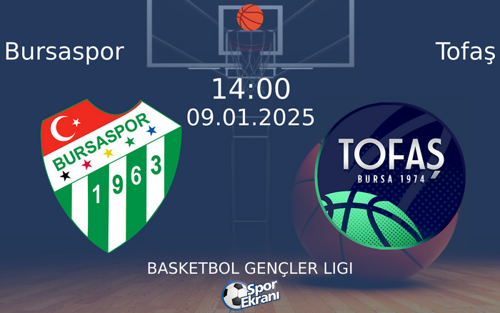 09 Ocak 2025 Bursaspor vs Tofaş maçı Hangi Kanalda Saat Kaçta Yayınlanacak? 09 Ocak 2025 Bursaspor vs Tofaş maçı Hangi Kanalda Saat Kaçta Yayınlanacak?