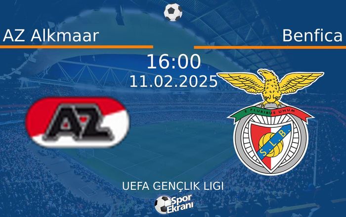 11 Şubat 2025 AZ Alkmaar vs Benfica maçı Hangi Kanalda Saat Kaçta Yayınlanacak? 11 Şubat 2025 AZ Alkmaar vs Benfica maçı Hangi Kanalda Saat Kaçta Yayınlanacak?