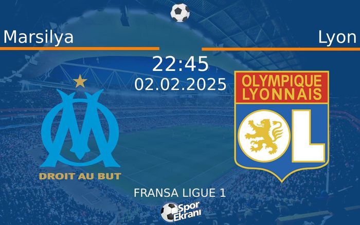 02 Şubat 2025 Marsilya vs Lyon maçı Hangi Kanalda Saat Kaçta Yayınlanacak? 02 Şubat 2025 Marsilya vs Lyon maçı Hangi Kanalda Saat Kaçta Yayınlanacak?
