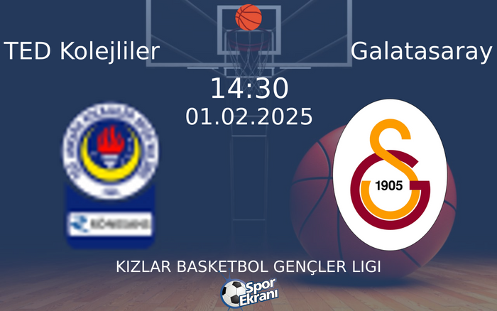 01 Şubat 2025 TED Kolejliler vs Galatasaray maçı Hangi Kanalda Saat Kaçta Yayınlanacak? 01 Şubat 2025 TED Kolejliler vs Galatasaray maçı Hangi Kanalda Saat Kaçta Yayınlanacak?