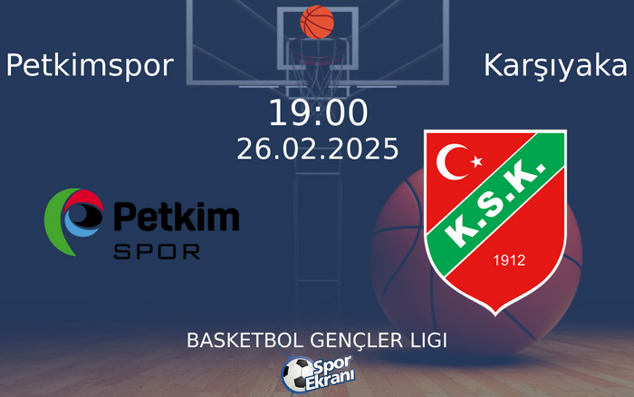 26 Şubat 2025 Petkimspor vs Karşıyaka maçı Hangi Kanalda Saat Kaçta Yayınlanacak?