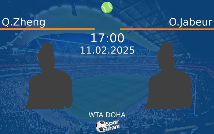 11 Şubat 2025 Q.Zheng vs O.Jabeur maçı Hangi Kanalda Saat Kaçta Yayınlanacak? 11 Şubat 2025 Q.Zheng vs O.Jabeur maçı Hangi Kanalda Saat Kaçta Yayınlanacak?