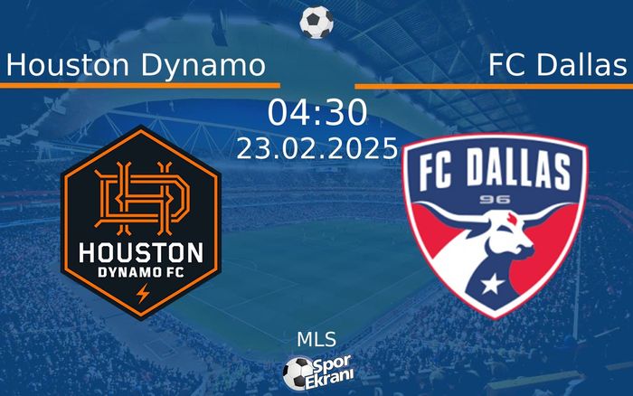 Houston Dynamo - FC Dallas Maçı Hangi Kanalda Saat Kaçta? - 23 Şubat 2025 – Maç Rehberi Houston Dynamo - FC Dallas Maçı Hangi Kanalda Saat Kaçta? - 23 Şubat 2025 – Maç Rehberi