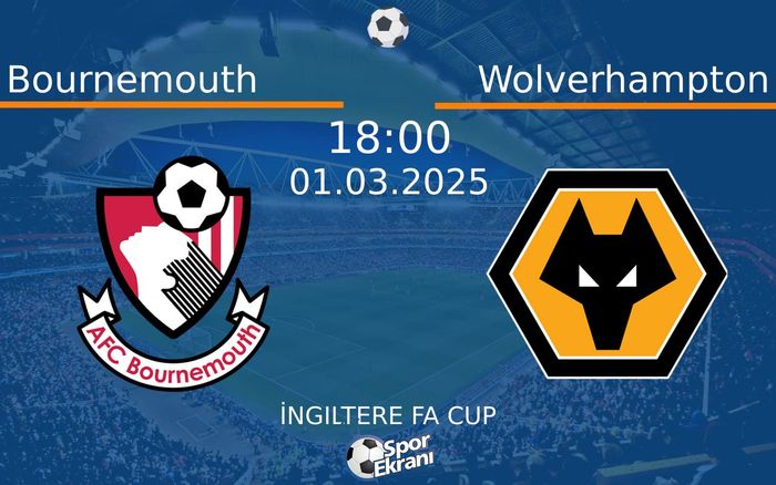 01 Mart 2025 Bournemouth vs Wolverhampton maçı Hangi Kanalda Saat Kaçta Yayınlanacak?