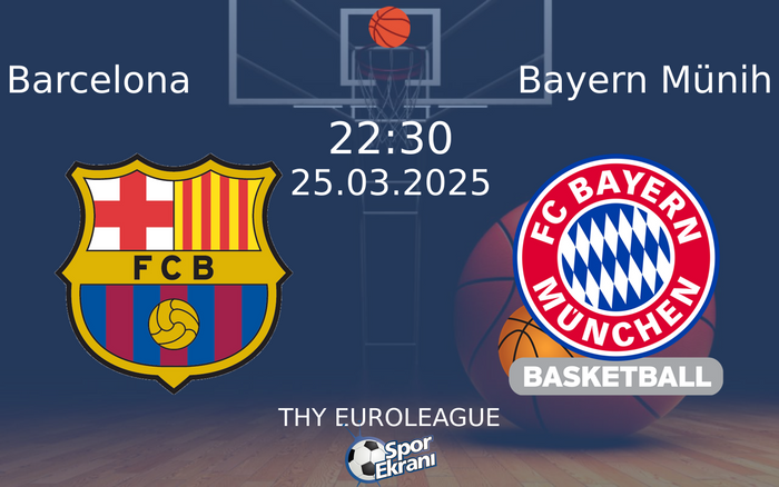 25 Mart 2025 Barcelona vs Bayern Münih maçı Hangi Kanalda Saat Kaçta Yayınlanacak? 25 Mart 2025 Barcelona vs Bayern Münih maçı Hangi Kanalda Saat Kaçta Yayınlanacak?