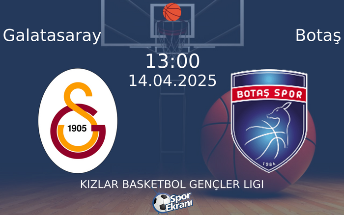 14 Nisan 2025 Galatasaray vs Botaş maçı Hangi Kanalda Saat Kaçta Yayınlanacak?