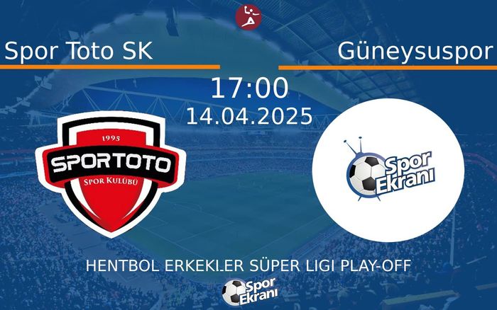 14 Nisan 2025 Spor Toto SK vs Güneysuspor maçı Hangi Kanalda Saat Kaçta Yayınlanacak? 14 Nisan 2025 Spor Toto SK vs Güneysuspor maçı Hangi Kanalda Saat Kaçta Yayınlanacak?